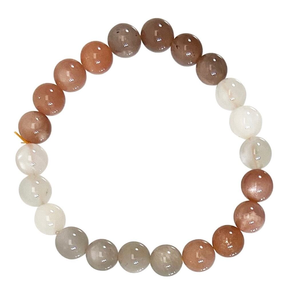 8MM Multi Moonstone Bracelet